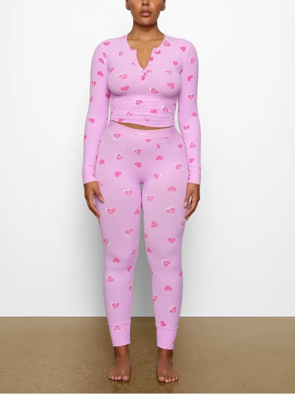 Brand New (NWT) Skims Soft Lounge Legging - Petal Print - Picture 5 of 10